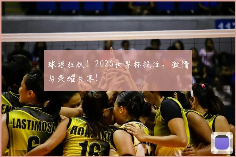 球迷狂欢！2026世界杯投注，激情与荣耀共享！